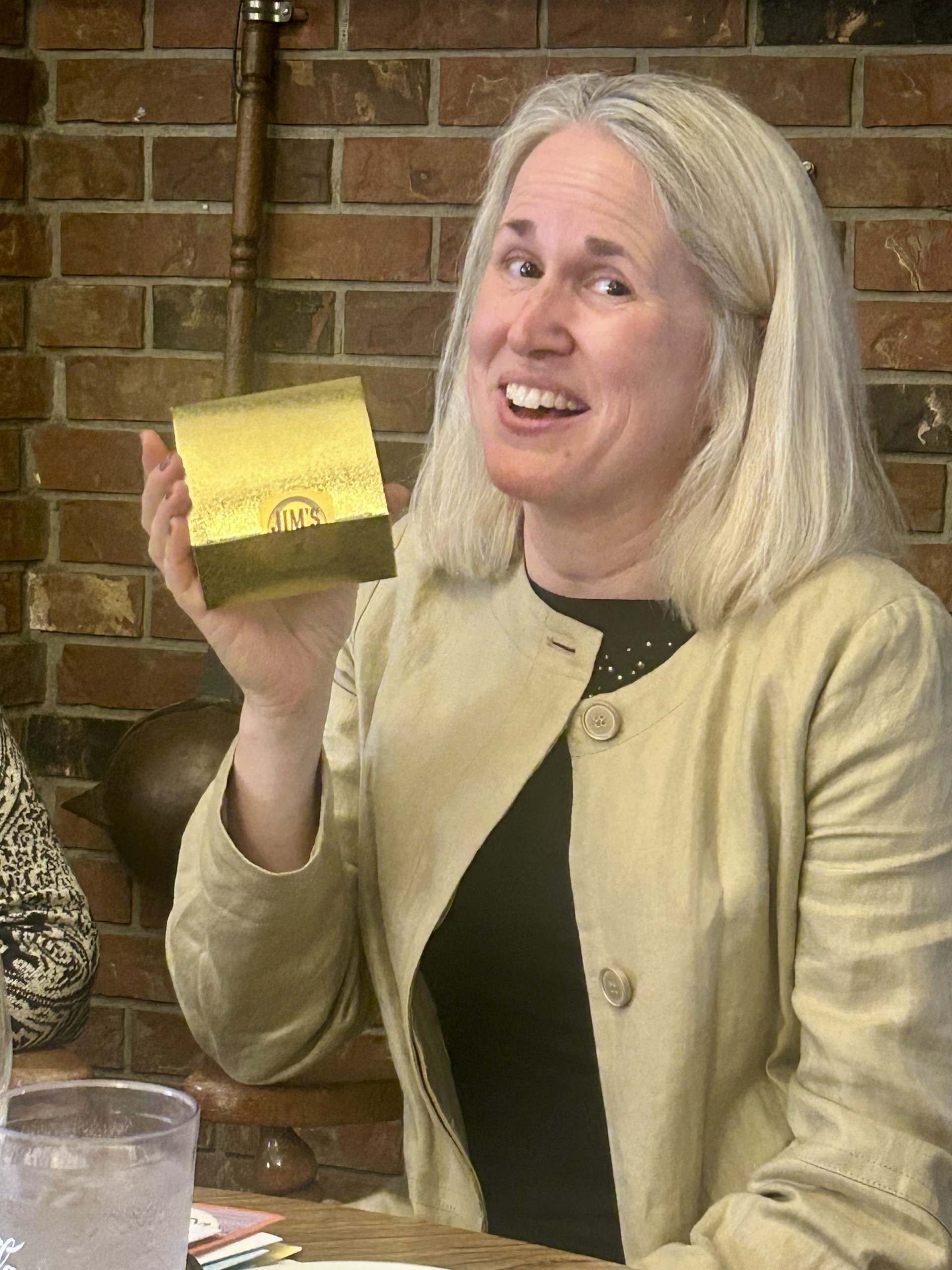 Celebrating outgoing President
Lisa Dublin
